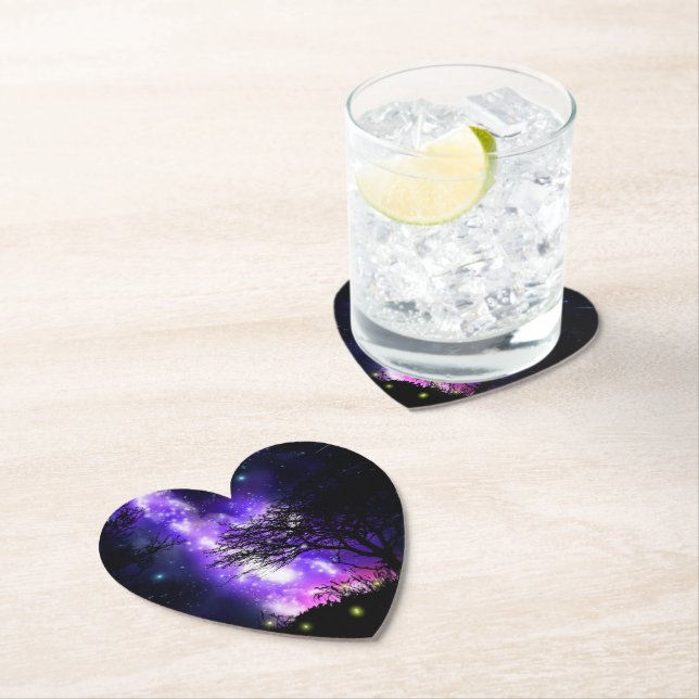 Magical Milky Way Paper Coaster (Insitu)