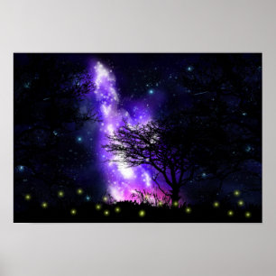 Magical Milky Way Poster