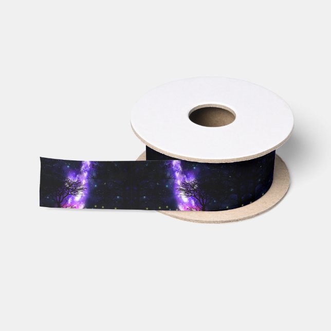 Magical Milky Way Satin Ribbon (Spool)