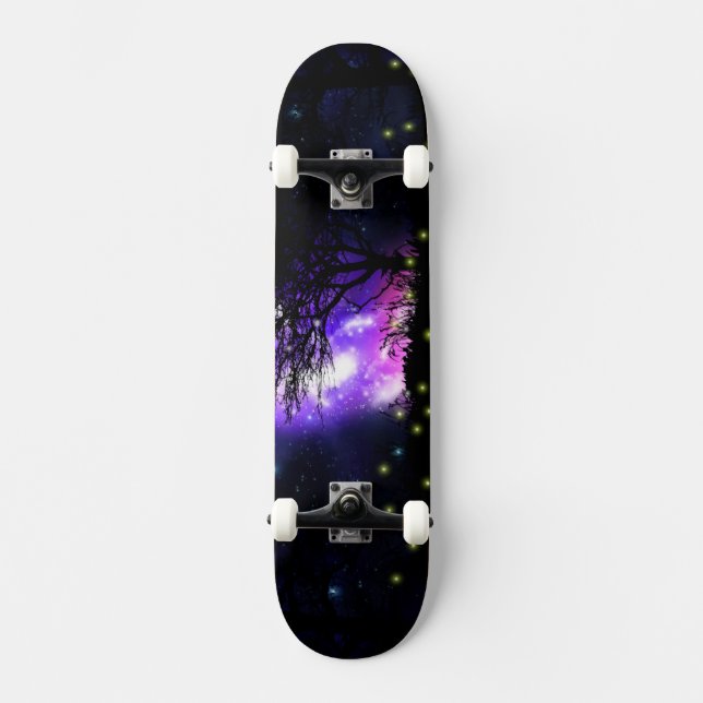 Magical Milky Way Skateboard (Front)