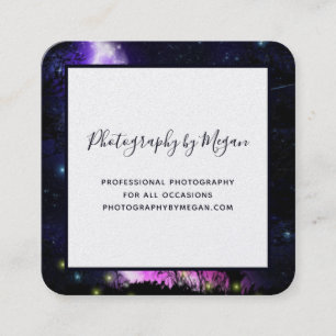 Magical Milky Way Square Business Card