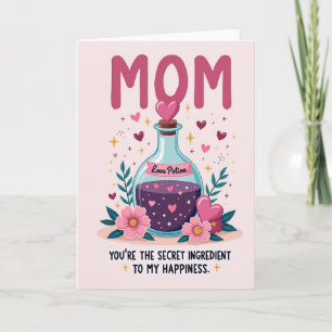 Magical Mom Potion Love Card