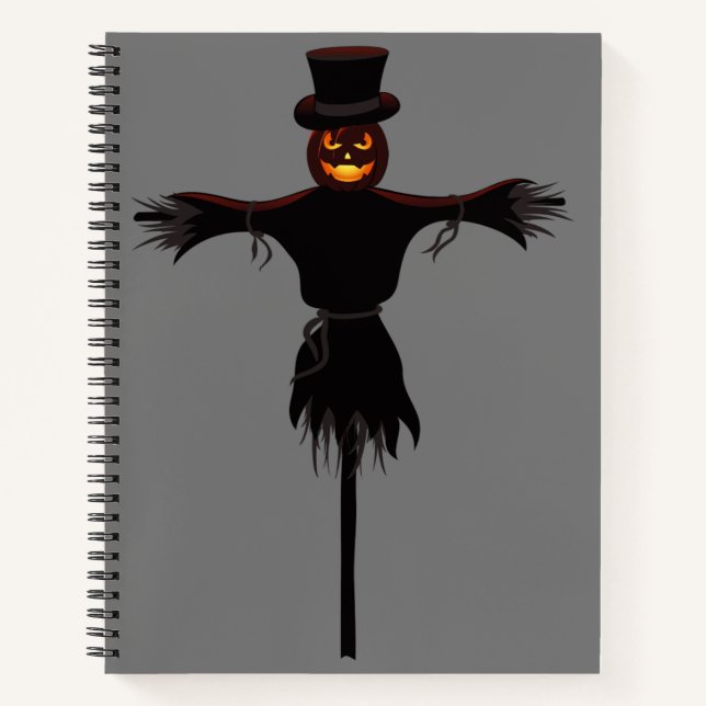 Magical Moments: Personalised Halloween 8.5" x 11" Notebook (Front)