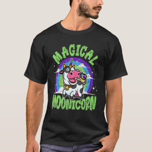 Magical Moonicorn Unicorn For Men Women Cow 1 T-Shirt