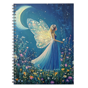 Magical Moonlit Fairy. Notebook