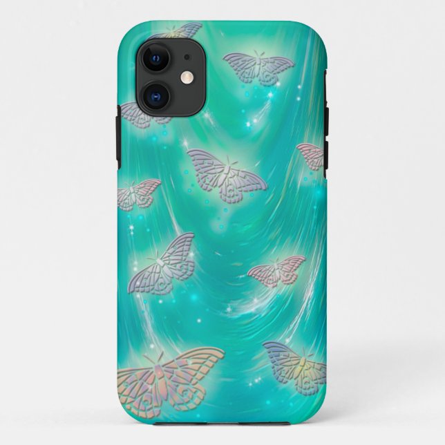 Magical Moths Fantasy Art Case-Mate iPhone Case (Back)
