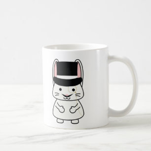 Magical Moustached Rabbit Coffee Mug