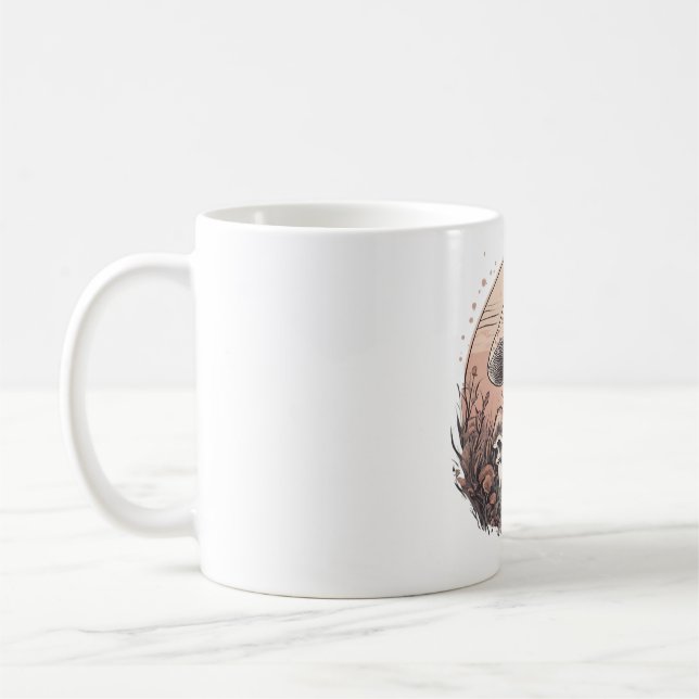 Magical Mushroom Meadow D25 Coffee Mug (Left)