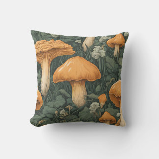 Magical Mushroom Meadow D29 Cushion