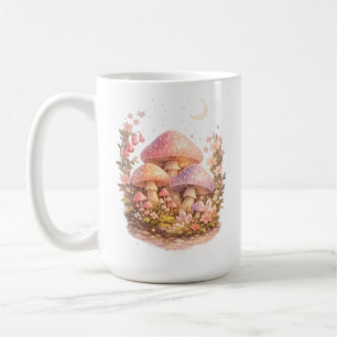 Magical Mushrooms Pastel Fairy Cottagecore Vibes Coffee Mug