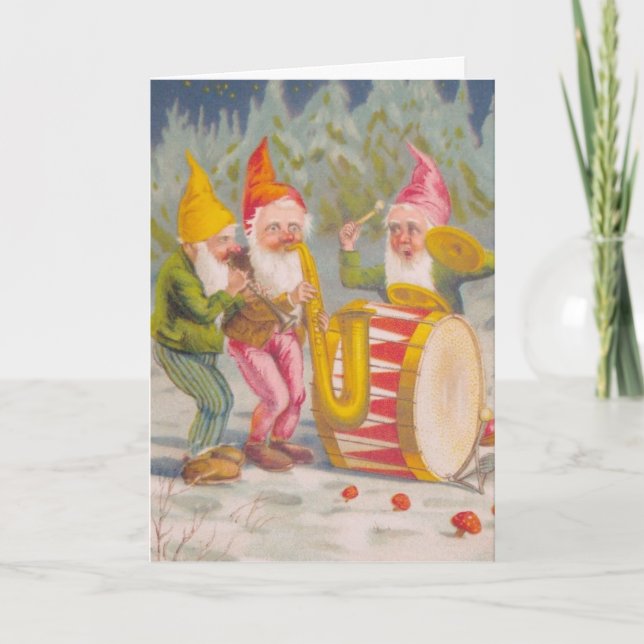 Magical Musical Wish Greeting Card (Front)