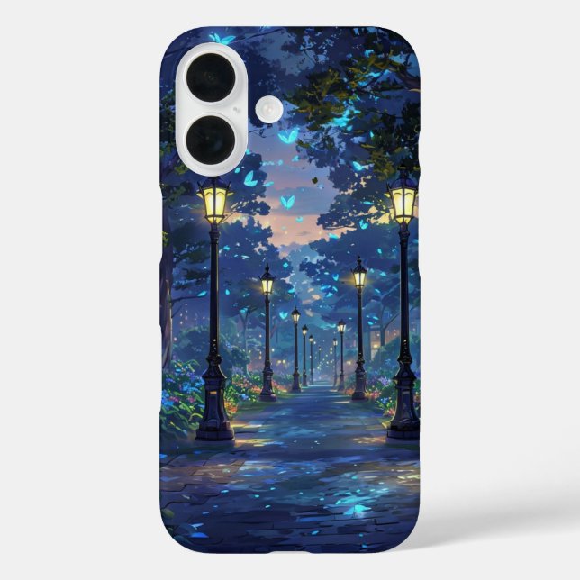 Magical Night Forest Path Case-Mate iPhone Case (Back)