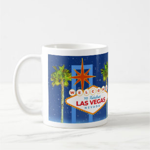 Magical Night in Las Vegas Welcome to Las Vegas Coffee Mug