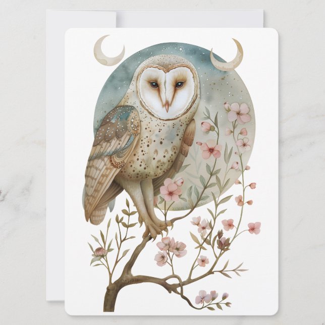 Magical Owl Information Card (Front)