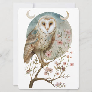 Magical Owl Information Card