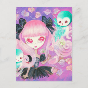 Magical Owls Postcard