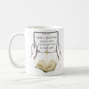 Magical Pages Reading Nook Wall Art   Book Lover  Coffee Mug