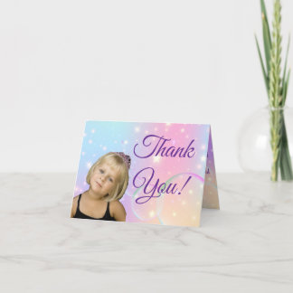 Magical Party Photo Thank You Cards