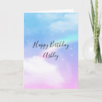 Magical Pastel Clouds and a Rainbow Birthday