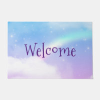 Magical Pastel Clouds and a Rainbow Welcome