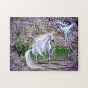 Magical pastel unicorn jigsaw puzzle