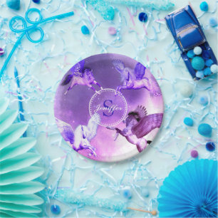 Magical Pegasus Universe.       Paper Plate