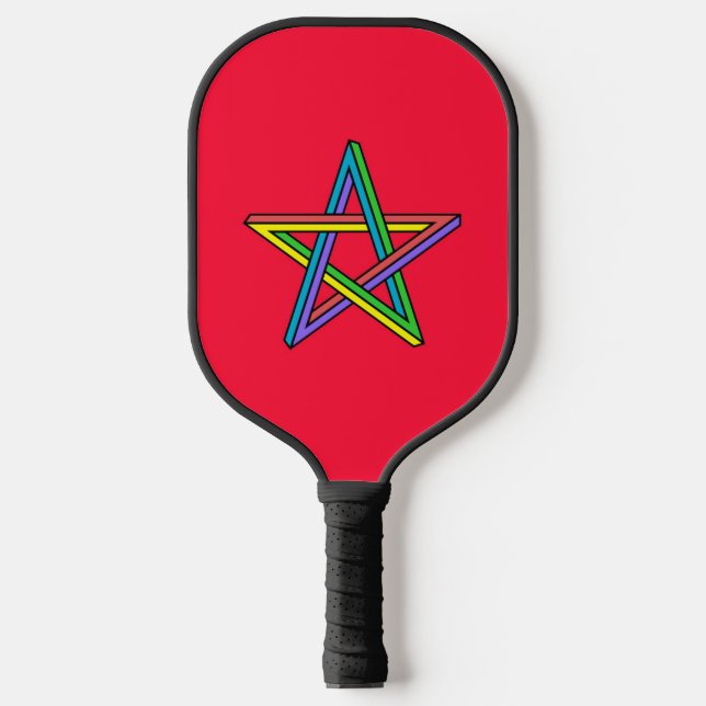 Magical Pentacle Poster Pickleball Paddle (Front)