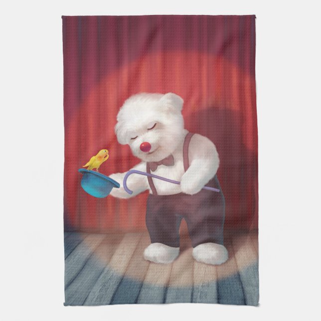 Magical Performance Tea Towel (Vertical)