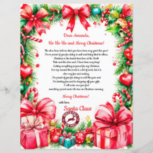 Magical Personalized Letter from Santa Claus