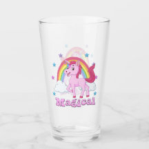 Magical Pink Unicorn Rainbow
