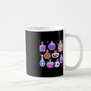 Magical Potions Bottles Witchy Halloween Print  Coffee Mug