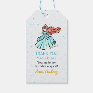 Magical Princess Fairytale Favour Thank You Tag