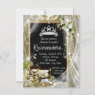 Magical Princess Quinceañera Invitation