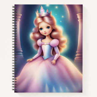 Magical Princess Spiral Notebook – Enchanted Fairy