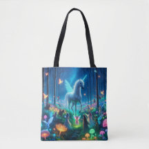 Magical Procession Through the Bioluminescent