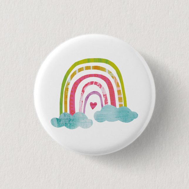 Magical Rainbow 3 Cm Round Badge (Front)