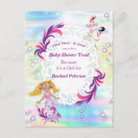 Magical Rainbow Baby Mermaids Party Shower