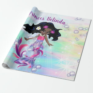 Magical Rainbow, Baby Mermaids Wrapping Paper