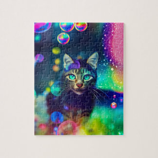 Magical Rainbow Cat - Jigsaw Puzzle