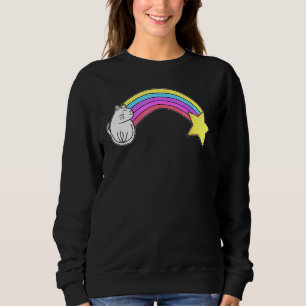 Magical Rainbow Caticorn Cat Sweatshirt