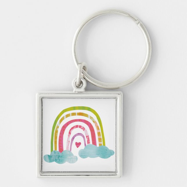 Magical Rainbow Key Ring (Front)