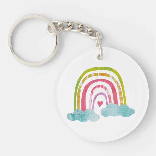 Magical Rainbow Key Ring (Front)