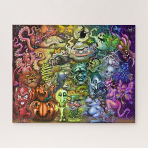 Magical Rainbow of Creatures Jigsaw Puzzle