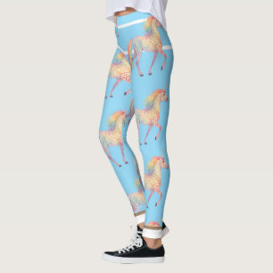 Magical Rainbow Unicorn Personalised Leggings