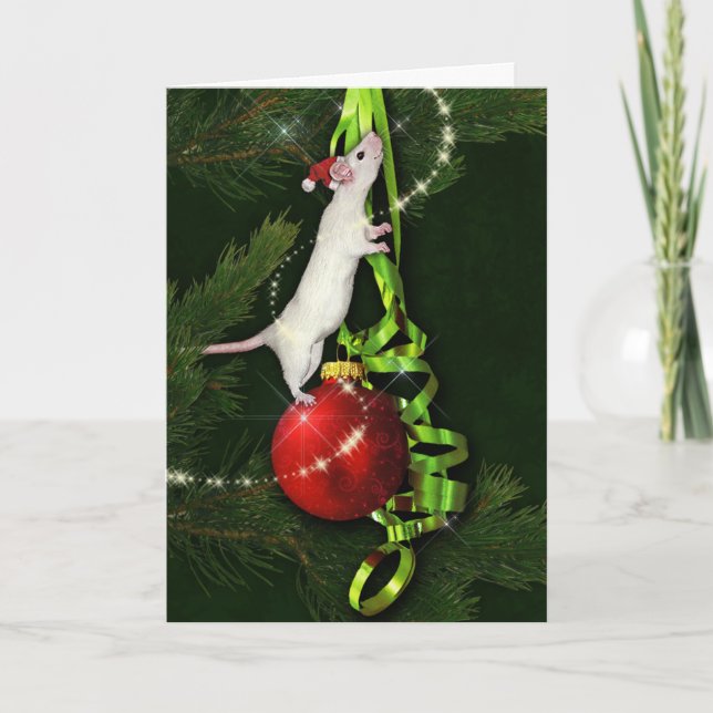 Magical Rat Holiday Greeting (Front)