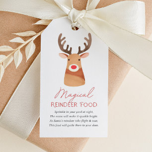 Magical Reindeer Food Christmas Gift Tags
