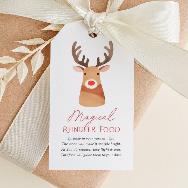 Magical Reindeer Food Christmas Gift Tags (Creator Uploaded)