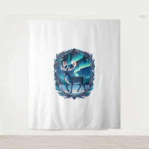 Magical Reindeer Glow Tapestry