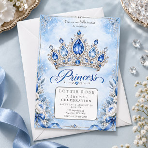 Magical Royal Princess Birthday Invitation