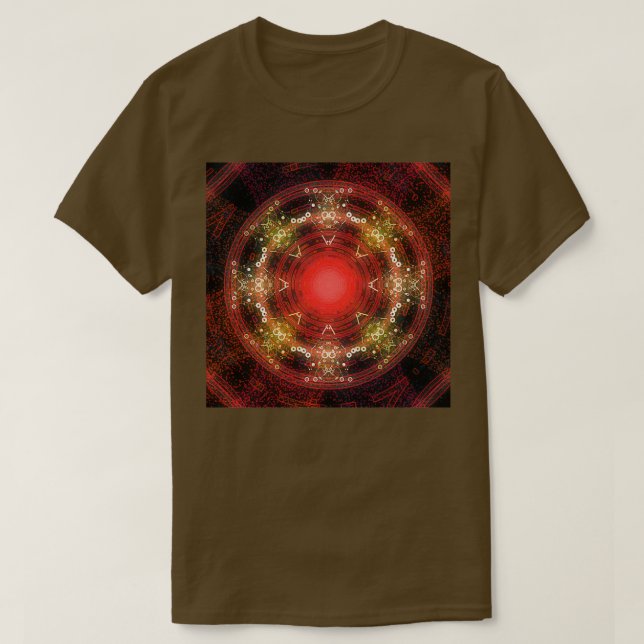 Magical Rune Spell 1355 T-Shirt (Design Front)
